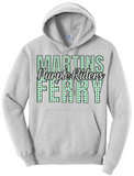 St. Patrick's Day- Martins Ferry Core Fleece Pullover Hooded Sweatshirt