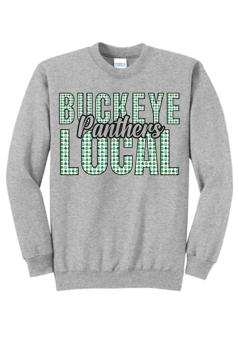 St. Patrick's Day- Buckeye Local Core Fleece Crewneck Sweatshirt