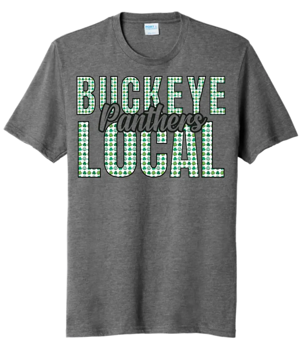 St. Patrick's Day- Buckeye Local Tri-Blend Tee