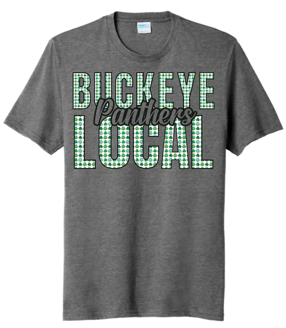 St. Patrick's Day- Buckeye Local Tri-Blend Tee