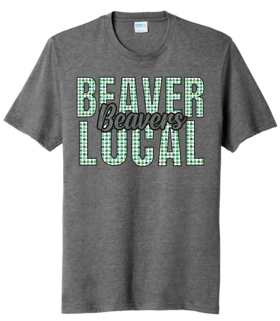 St. Patrick's Day- Beaver Local Tri-Blend Tee