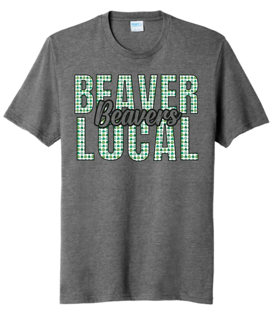 St. Patrick's Day- Beaver Local Tri-Blend Tee