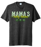 Mama's Lucky Charms CUSTOM TEXT Tri-Blend Tee