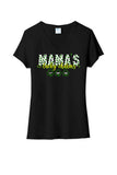 Mama's Lucky Charms CUSTOM TEXT Ladies Tri-Blend V-Neck Tee