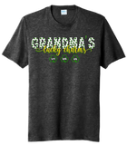 Grandma's Lucky Charms CUSTOM TEXT Tri-Blend Tee