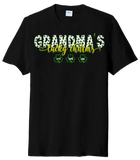 Grandma's Lucky Charms CUSTOM TEXT Tri-Blend Tee