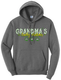 Grandma's Lucky Charms CUSTOM TEXT Core Fleece Pullover Hooded Sweatshirt