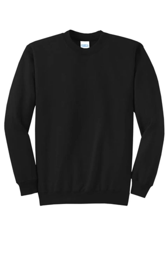 Baseball Slugger- Dark Green CUSTOM TEXT Core Fleece Crewneck Sweatshirt