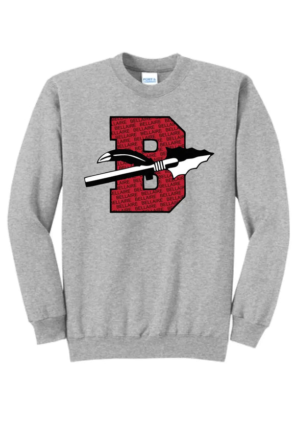 Bellaire B Filled Core Fleece Crewneck Sweatshirt