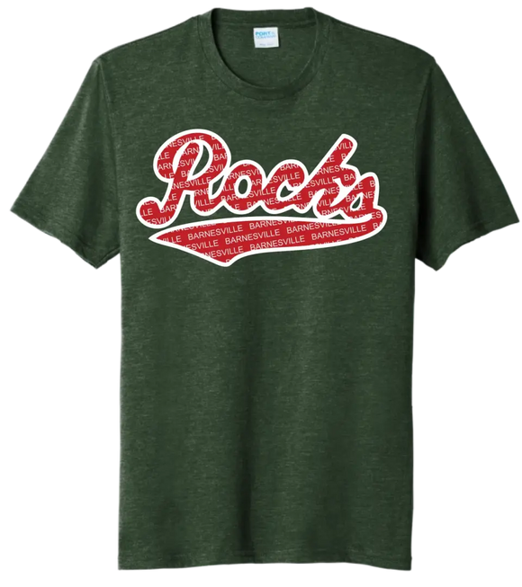 Barnesville Rocks Filled Tri-Blend Tee