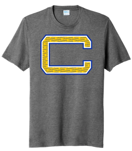 Steubenville Catholic Central C Filled Tri-Blend Tee