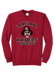 Lakeland Raiders Custom Graduation Core Fleece Crewneck Sweatshirt