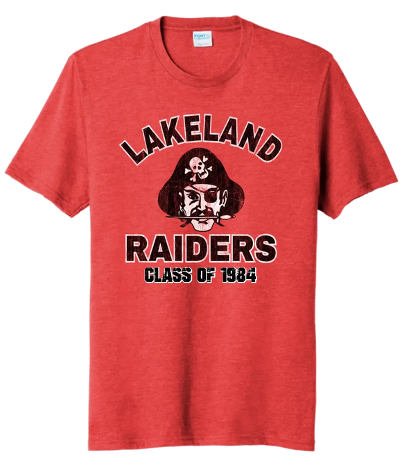 Lakeland Raiders Custom Graduation Tri-Blend Tee