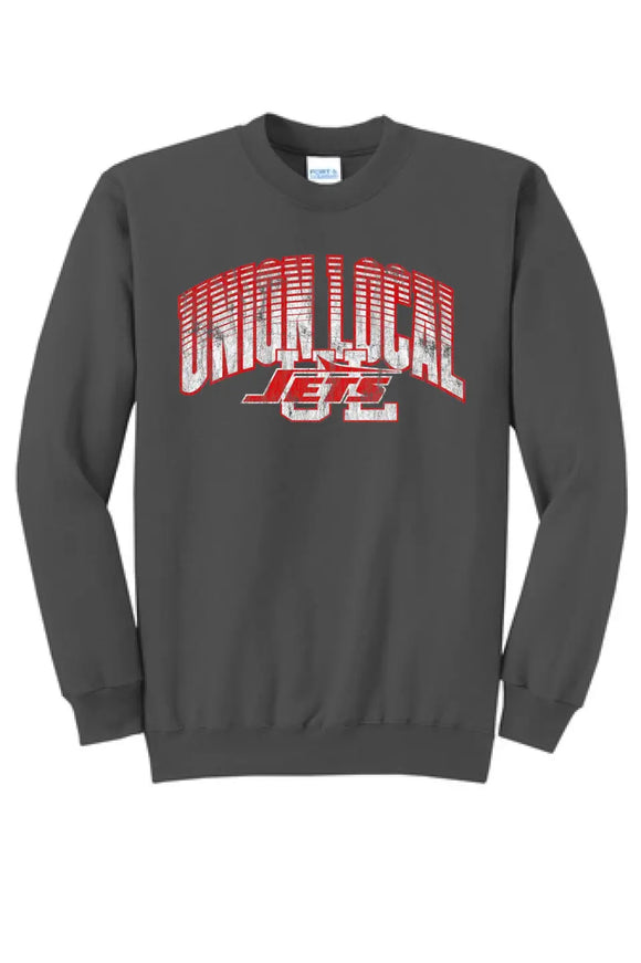 Union Local 2023 05 Distressed Core Fleece Crewneck Sweatshirt