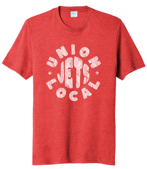 Union Local 2023 04 Distressed Tri-Blend Tee