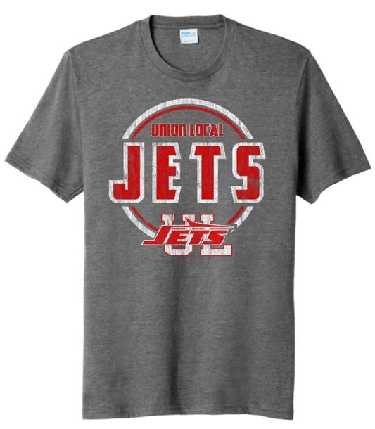 Union Local 2023 03 Distressed Tri-Blend Tee