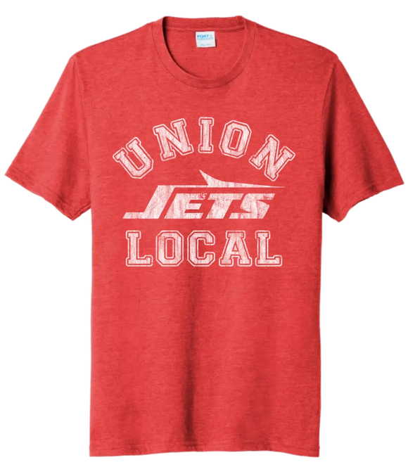 Union Local 2023 02 Distressed Tri-Blend Tee