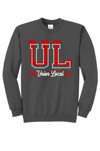 Union Local 2023 01 Distressed Core Fleece Crewneck Sweatshirt