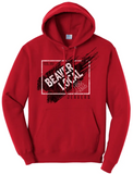 Beaver Local 2023-17 Distressed Core Fleece Pullover Hooded Sweatshirt