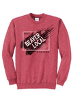 Beaver Local 2023-17 Distressed Fleece Crewneck Sweatshirt