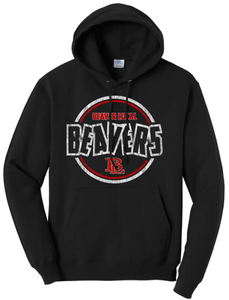 Beaver Local 2023-13 Distressed Core Fleece Pullover Hooded Sweatshirt