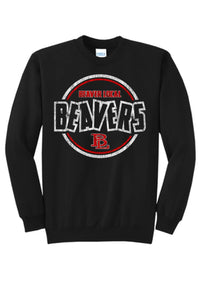 Beaver Local 2023-13 Distressed Fleece Crewneck Sweatshirt