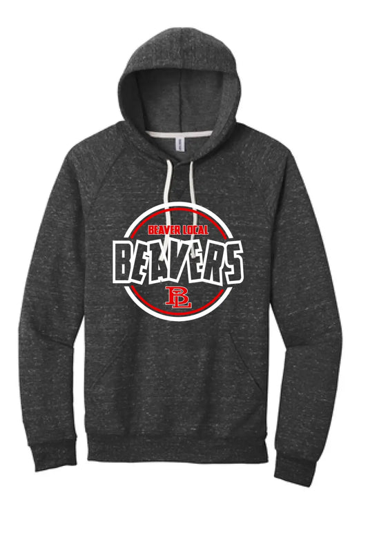 Beaver Local 2023-12 Jerzees Snow Heather French Terry Hoodie