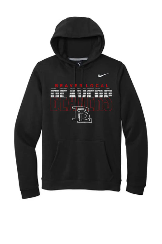 Beaver Local 2023-11 Distressed Nike Club Fleece Pullover Hoodie
