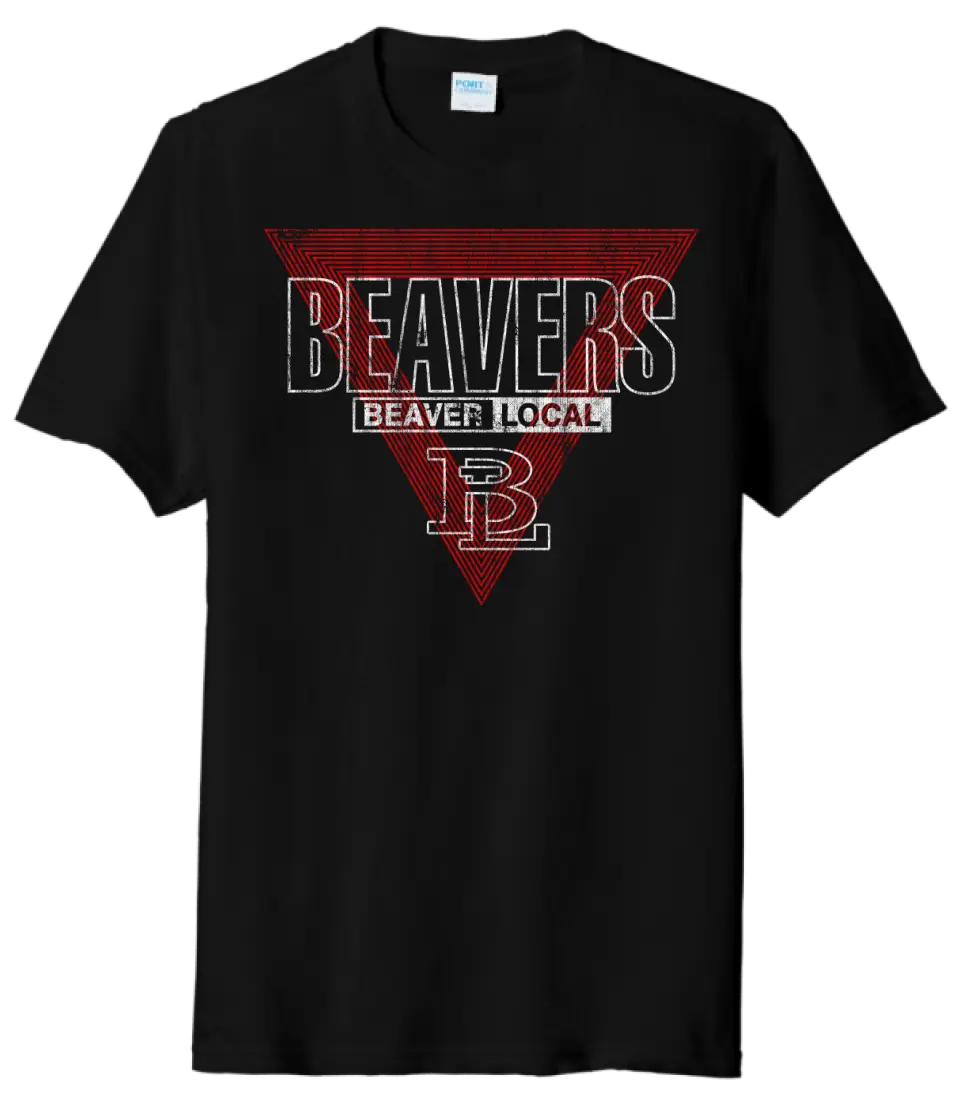 Beaver Local 2023-09 Distressed Tri-Blend Tee