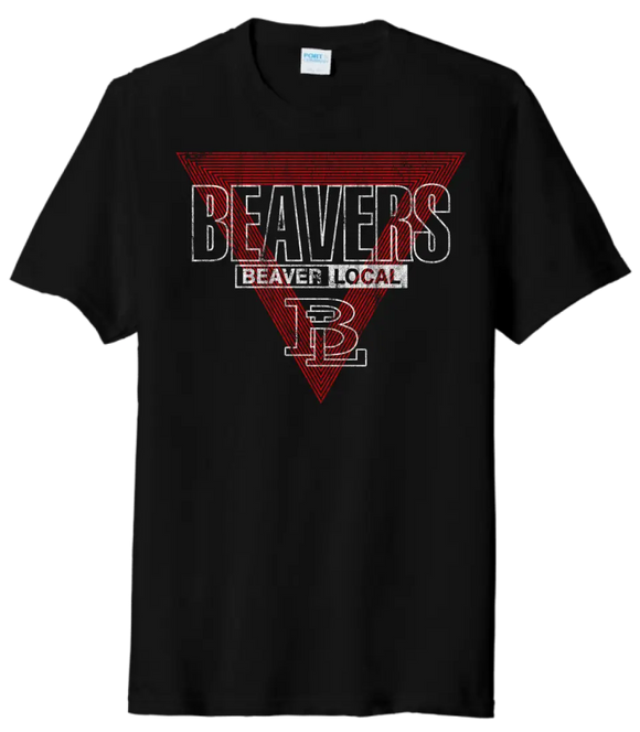 Beaver Local 2023-09 Distressed Tri-Blend Tee