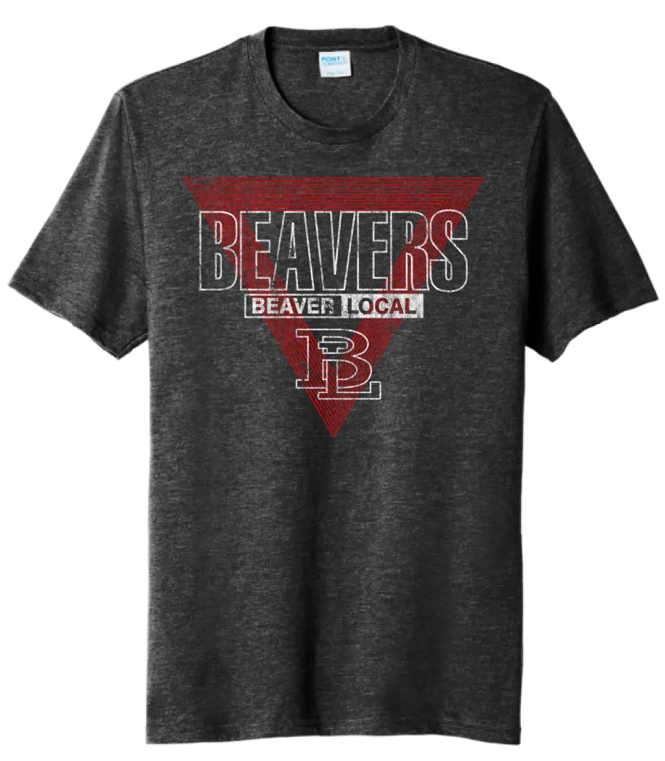 Beaver Local 2023-09 Distressed Tri-Blend Tee