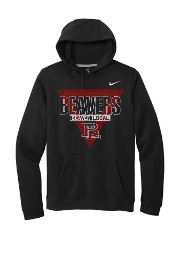 Beaver Local 2023-09 Distressed Nike Club Fleece Pullover Hoodie