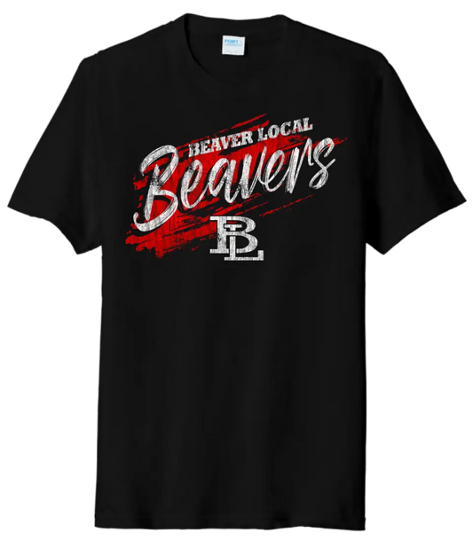 Beaver Local 2023-03 Distressed Tri-Blend Tee