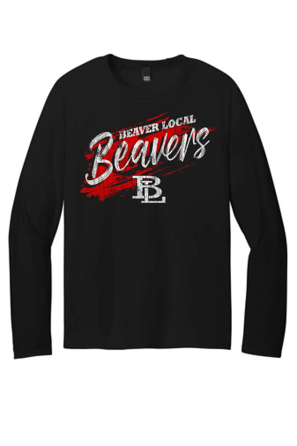 Beaver Local 2023-03 Distressed Featherweight French Terry Long Sleeve Crewneck