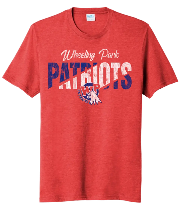 Wheeling Park 2023- 10 Distressed Tri-Blend Tee