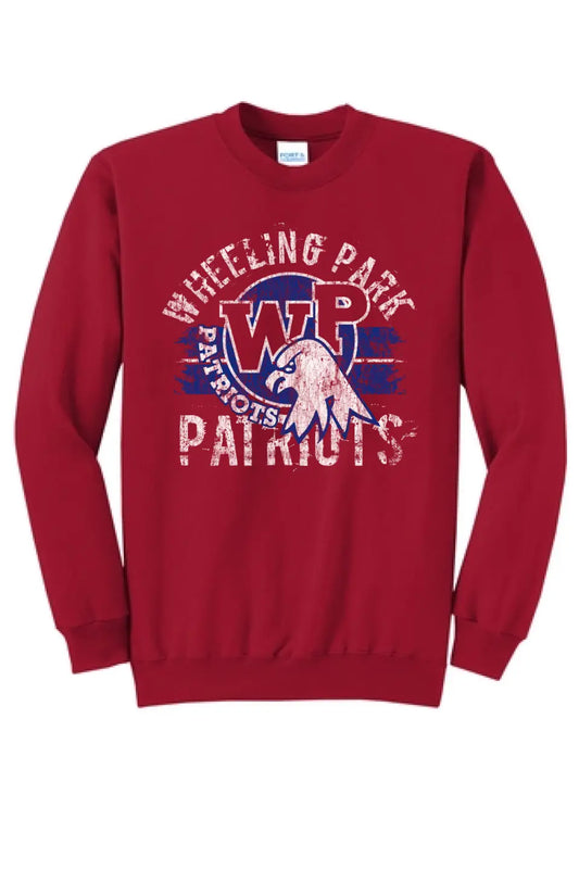Wheeling Park 2023- 05 Distressed Fleece Crewneck Sweatshirt