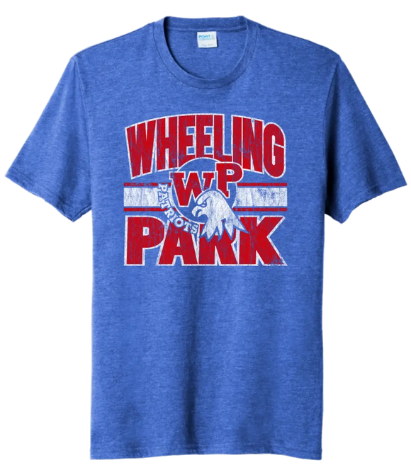 Wheeling Park 2023- 04 Distressed Tri-Blend Tee