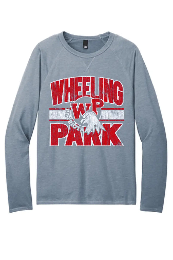 Wheeling Park 2023- 04 Distressed Featherweight French Terry Long Sleeve Crewneck