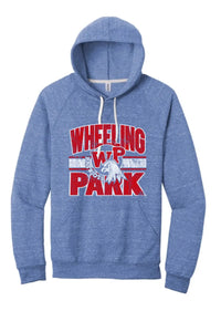 Wheeling Park 2023- 04 Distressed Jerzees Snow Heather French Terry Hoodie