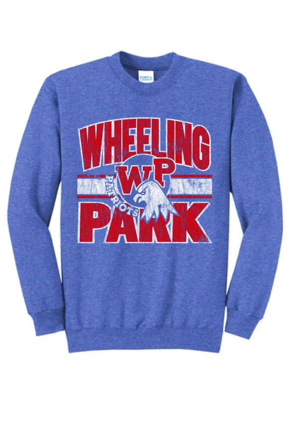 Wheeling Park 2023- 04 Distressed Fleece Crewneck Sweatshirt