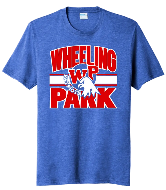 Wheeling Park WP Logo Tri-Blend Tee