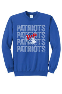 Wheeling Park 2023- 02 Distressed Fleece Crewneck Sweatshirt