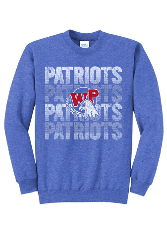 Wheeling Park 2023- 02 Distressed Fleece Crewneck Sweatshirt