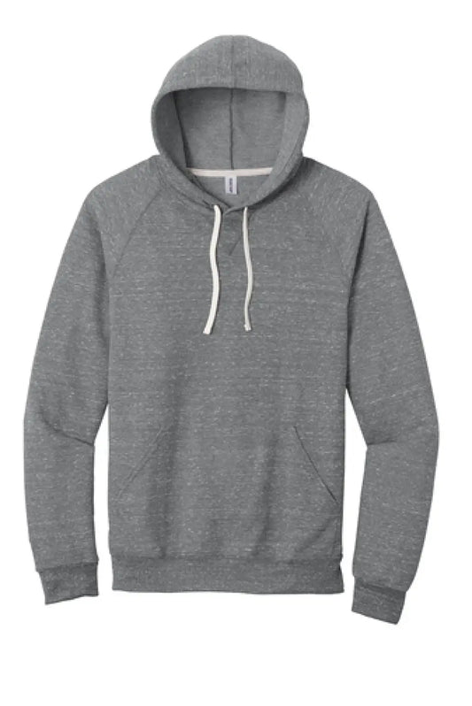 Winter Drive-In Snow Heather French Terry Raglan Hoodie