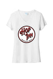 Restaurants- Hop Inn Ladies Tri-Blend V-Neck Tee