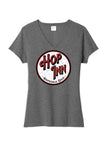 Restaurants- Hop Inn Ladies Tri-Blend V-Neck Tee