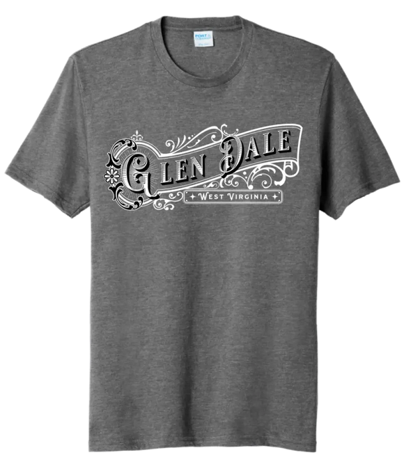 I'm From Glen Dale, WV Victorian Tri-Blend Tee