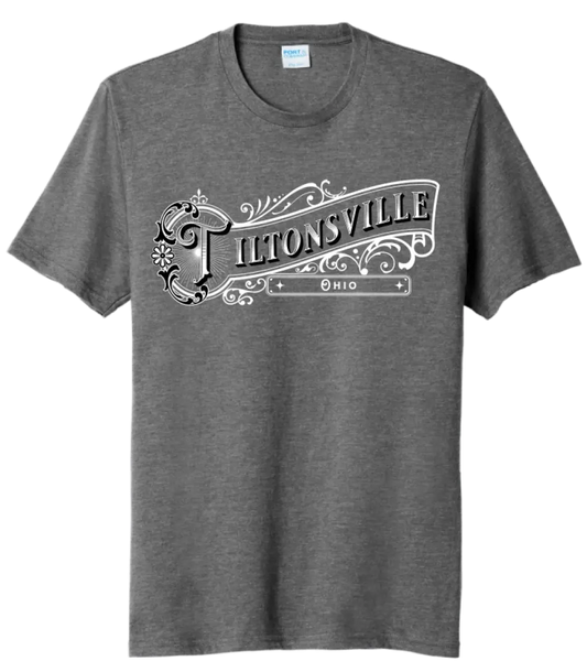 I'm From Tiltonsville, Ohio Victorian Tri-Blend Tee