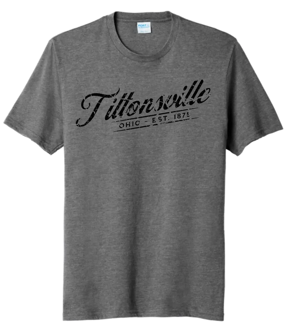 I'm From Tiltonsville, Ohio Script Tri-Blend Tee