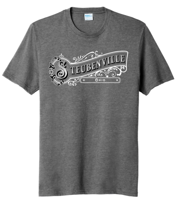 I'm From Steubenville, Ohio Victorian Tri-Blend Tee